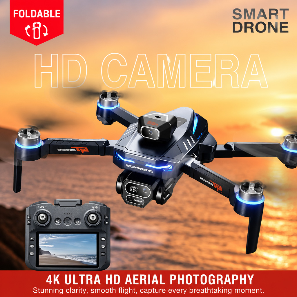 Drone Camera 4K - GT8 GPS Drones 360° Obstacle Avoidance