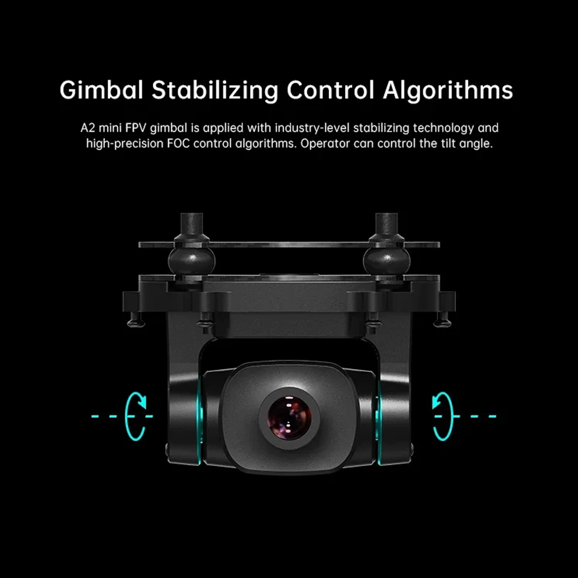 SIYI A2 Mini Single Axis FPV G - Drone Camera Thermal recension och pris